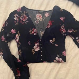 Wild Fable Floral Crop Top